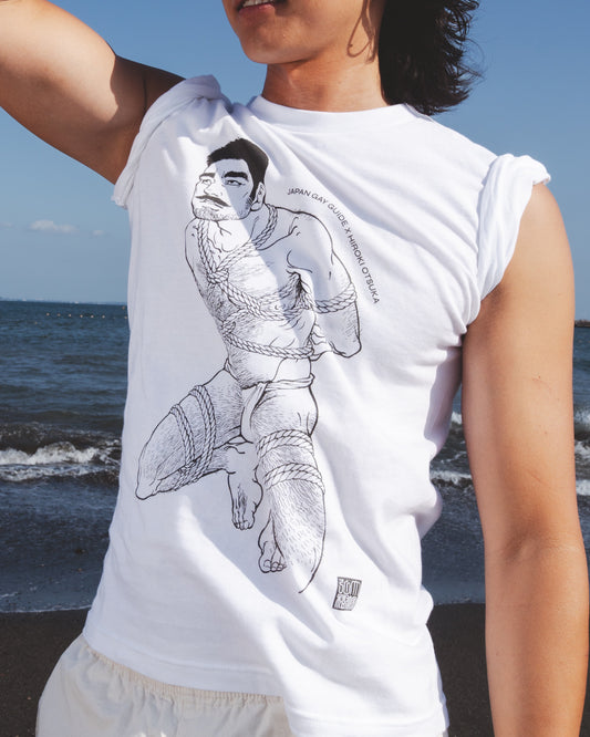 "Disgrace" T-Shirt by Hiroki Otsuka × Japan Gay Guide | Gildan® 64000