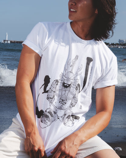 “Samurai Warrior” T-Shirt by Hiroki Otsuka × Japan Gay Guide | Gildan® 64000